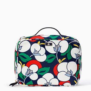 NWT~KATE SPADE~Dawn Breezy Floral Travel Cosmetic Case